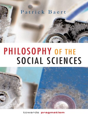cover image of Philosophy of the Social Sciences
